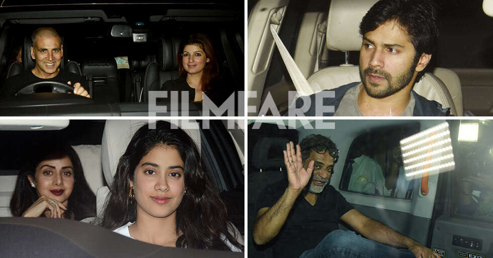 Pictures : See who all came for Akshay Kumar and Twinkle Khanna's ...