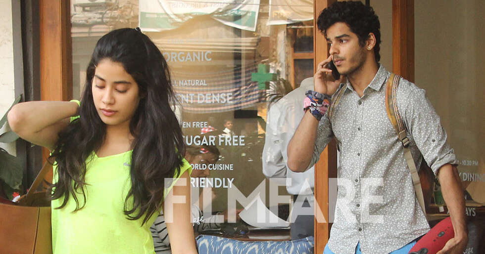 Ishaan Khatter and Janhvi Kapoor start the weekend in each other’s ...