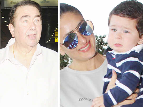 Randhir Kapoor miffed with the constant media glare on grandson Taimur Ali Khan