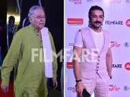 Soumitra Chatterjee and Prosenjit Chatterjee make a starry appearance at the Filmfare Awards (East)