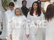 Sridevi Funeral: Aishwarya Rai Bachchan, Jaya Bachchan and Shweta Bachchan Nanda arrive at the venue