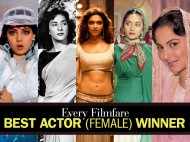 Every Filmfare Best Actor (Female) Winner Ever