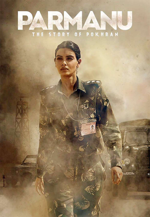 Beautiful Diana Penty as army officer in PARMANU movie poster - Photo |  Picture | Pic © BoxOfficeMovies.in