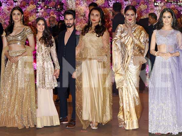 Bollywood stars dazzle at Akash Ambani's engagement bash 