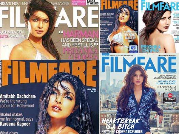 Birthday Special! Priyanka Chopra’s journey through Filmfare covers
