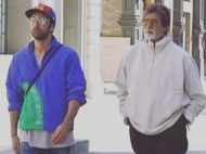 Amitabh Bachchan & Ranbir Kapoor step out for a stroll together in New York