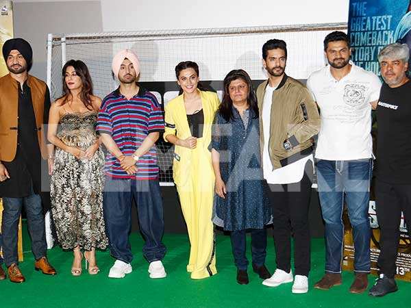 Diljit Dosanjh, Taapsee Pannu, Angad Bedi launch the trailer of Soorma.