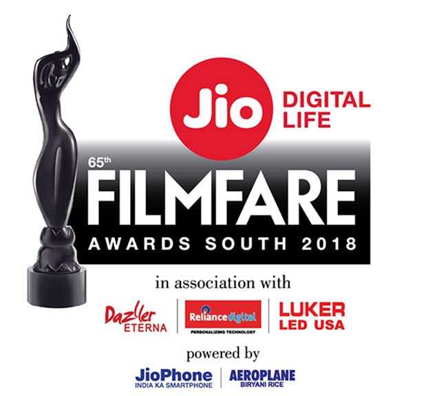 Winners of the 65th Jio Filmfare Awards (South) 2018