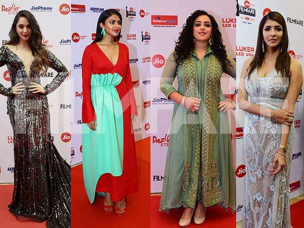 Kiara Advani, Amala Paul, Nithya Menen, Lakshmi Manchu turn up the heat at  65th Jio Filmfare Awards (South)