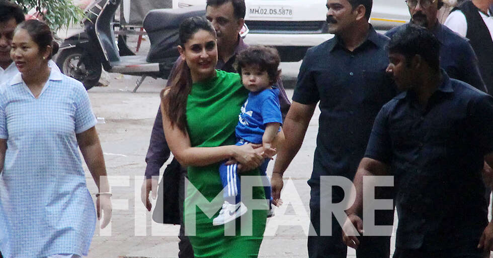 Little Taimur joins mommy Kareena Kapoor Khan on the sets of her next ...