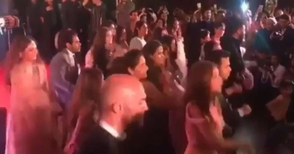 Sonam and Anand Ahuja’s friends dance their heart out on Swag Se Swagat ...