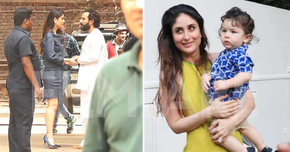 Kareena Kapoor Khan’s day out with Saif and Taimur Ali Khan | Filmfare.com