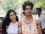 Ishaan Khatter and Malavika Mohanan step out for lunch together