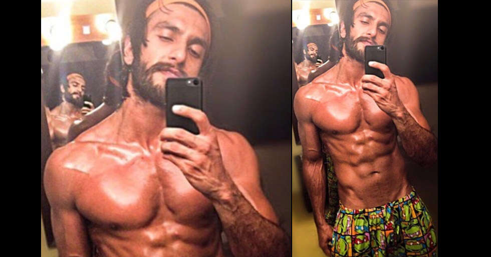 Ranveer Singhs Latest Shirtless Post Is Too Hot To Handle 