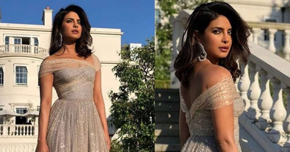 Priyanka Chopra looks regal in a Dior gown at the Royal reception ...