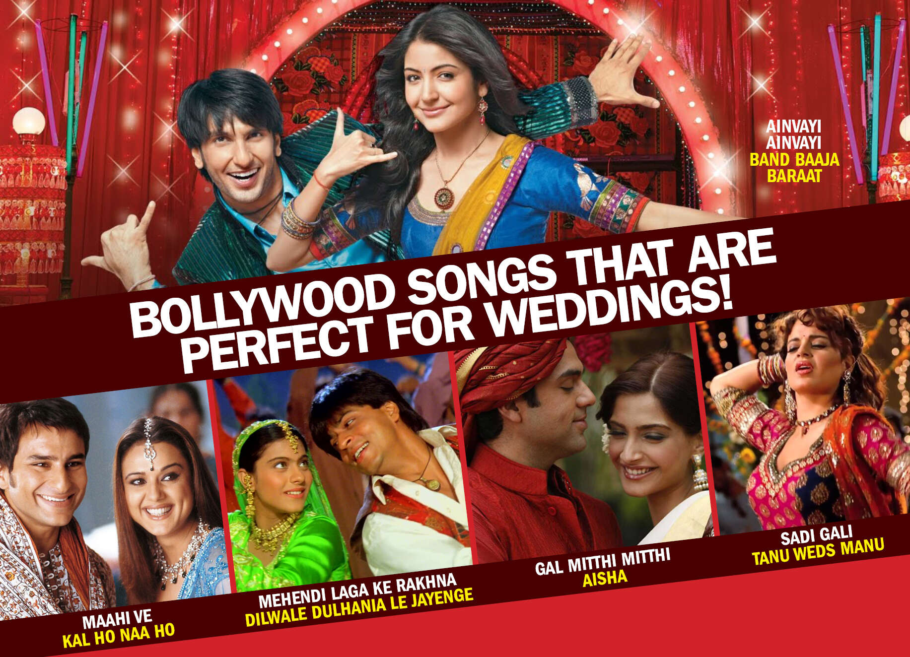 7 Bollywood films which showcased Indian weddings