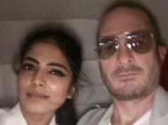 Exclusive! Malavika Mohanan & Darren Aronofsky clicked together in the city