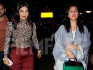 Priyanka Chopra & Parineeti Chopra back in Mumbai for Diwali celebrations
