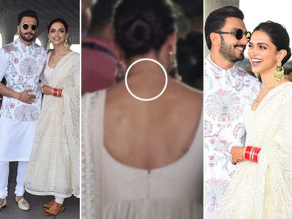 Ranveer Singh spotted at dubbing studio; Deepika flaunts her 'RK' tattoo,  again!