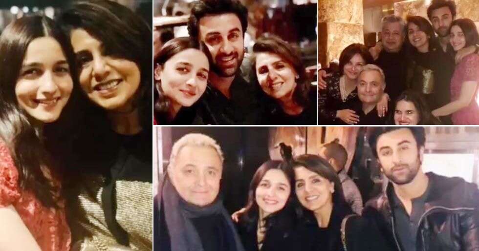 Alia Bhatt’s latest pictures with Ranbir Kapoor and his family spells ...