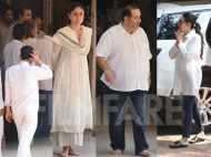 Photos: Kapoor clan arrives for Krishna Raj Kapoor’s funeral