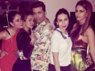 Kareena Kapoor Khan, Jacqueline Fernandez and Janhvi Kapoor party together