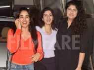 Sisters Janhvi, Anshula and Khushi Kapoor at Namaste England’s screening