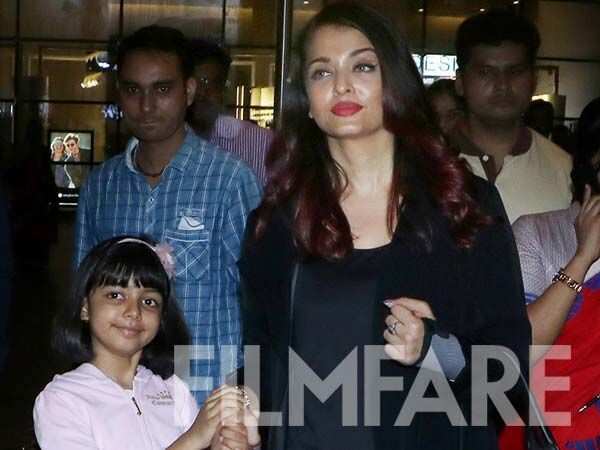 Aishwarya Rai Bachchan And Aaradhya Bachchan Back In The Bay 