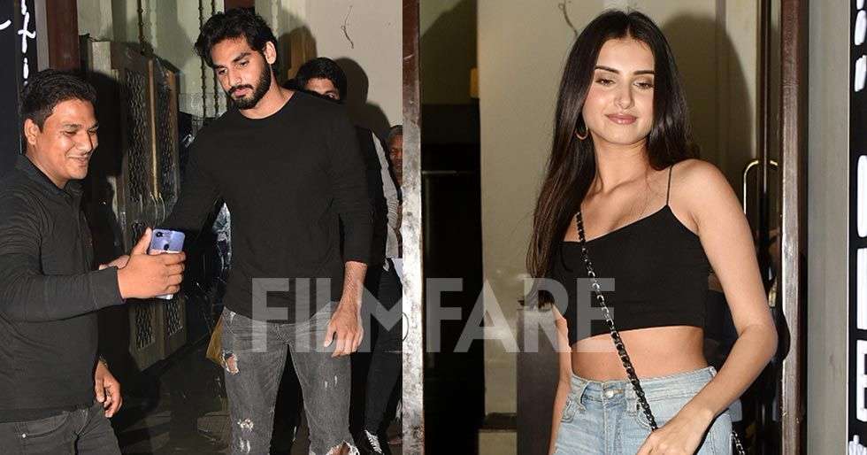 Hottie Spotting Tara Sutaria Steps Out With Ahaan Shetty