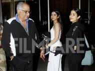 Janhvi and Khushi Kapoor ace the all-black and all-white looks