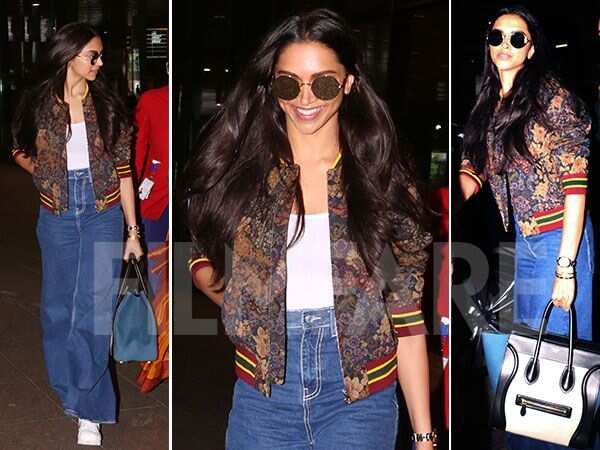 Frequent Flyer Deepika Padukone Gives Us Another Steal-Worthy Airport Look