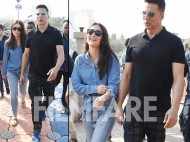 Akshay Kumar and Kareena Kapoor Khan snapped after wrapping up Good News