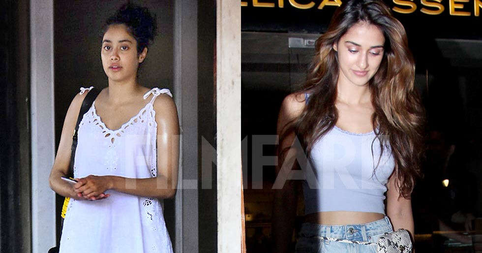 Janhvi Kapoor and Disha Patani ace casual style as they step out in ...