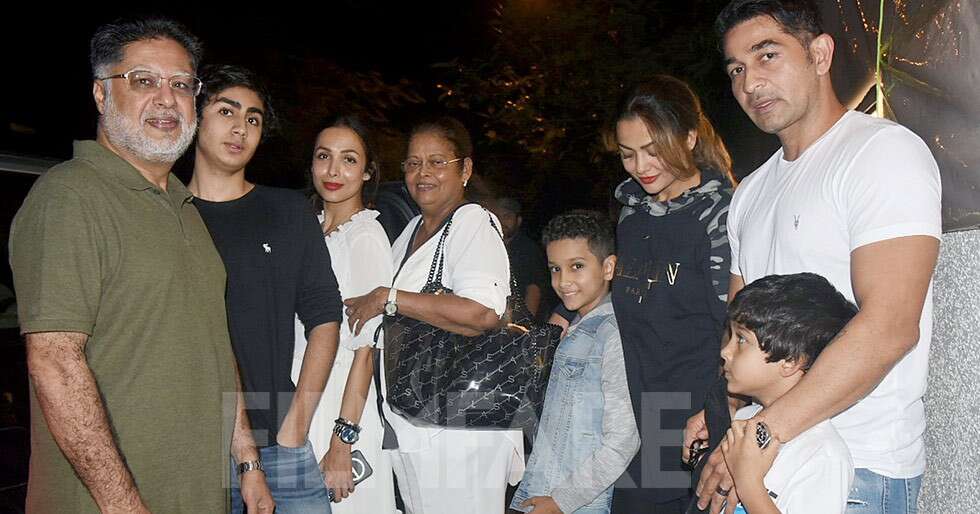 All pictures from Malaika Arora’s cosy dinner with her family ...