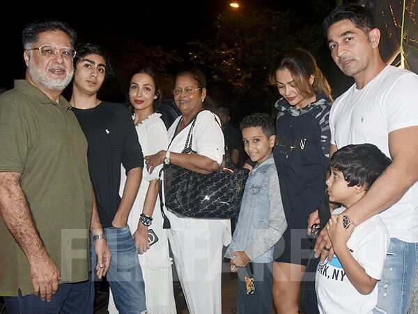 All pictures from Malaika Arora’s cosy dinner with her family ...