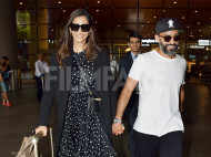 Sonam Kapoor Ahuja and Anand Ahuja look madly in love as they return from London