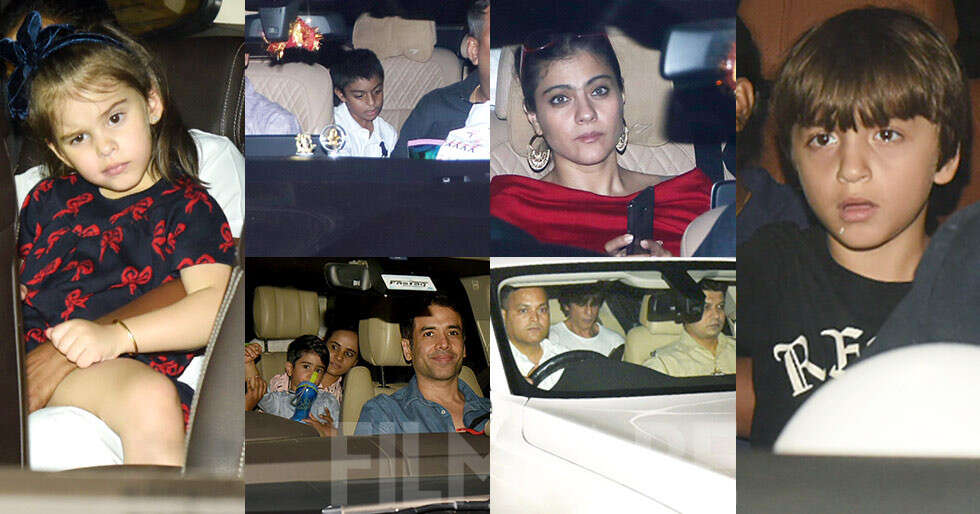 Stars attend Rani Mukerji’s daughter Adira’s birthday party with their ...