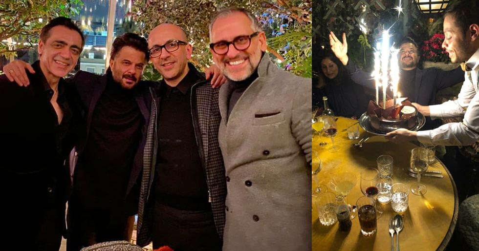 Pictures: Anil Kapoor celebrates his birthday in London | Filmfare.com