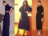 9 times Deepika Padukone slayed in a black outfit
