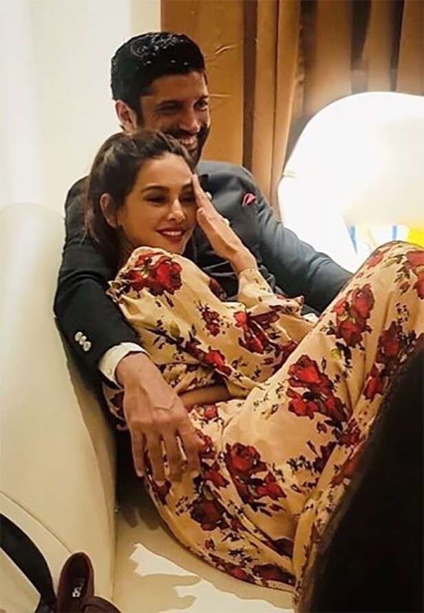 Farhan Akhtar, Shibani Dandekar, Filmfare