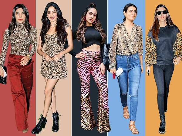 5 actresses who wore animal print with panache | Filmfare.com