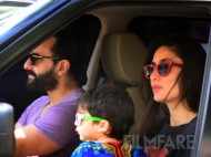 Saif, Kareena and Taimur Ali Khan step out for lunch together