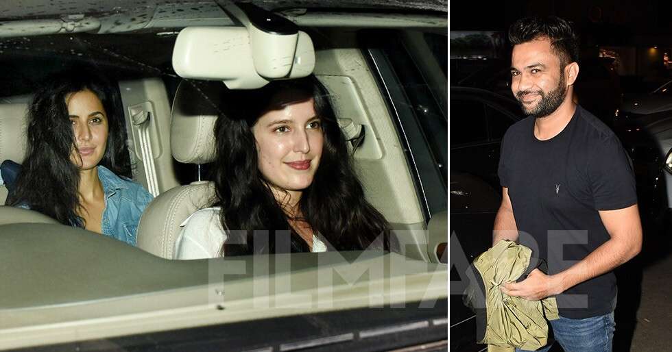 Katrina Kaif, Isabelle Kaif and Ali Abbas Zafar spotted at a Mumbai ...