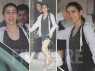 In Photos: Sara Ali Khan is glowing post her intense gym session