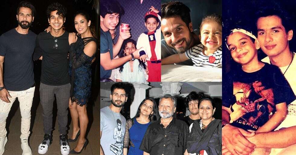 Adorable family pictures of birthday star Shahid Kapoor | Filmfare.com