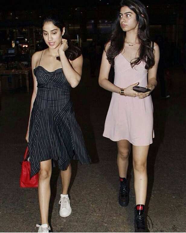 Khushi Kapoor reveals one weird thing about sister Janhvi Kapoor ...