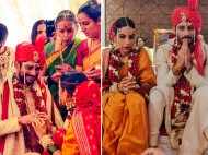 Photos: Prateik Babbar and Sanya Sagar are now officially married