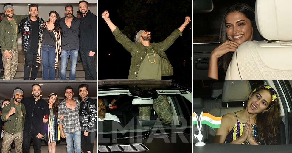 Photos: Simmba’s success bash was a star-studded affair | Filmfare.com