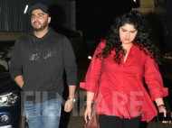 Siblings Arjun Kapoor and Anshula Kapoor head out for a movie night