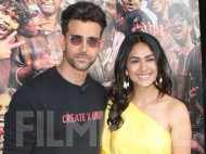 Hrithik Roshan and Mrunal Thakur drop some swag during Super 30 promotions